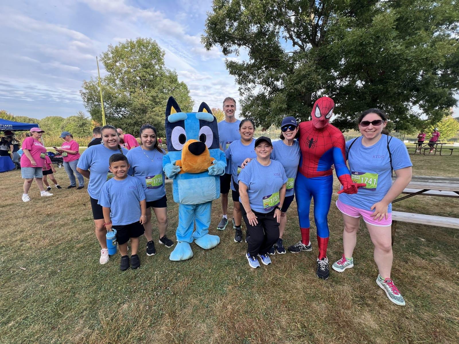Kids Dentist team members at a community event