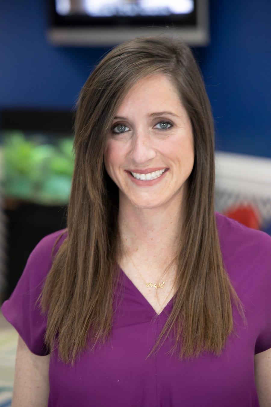 Dr. Anne-Ashley Compton, board-certified pediatric dentist at Kids Dentist in Grayslake, Illinois