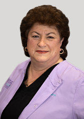 Dental hygienist Cathy